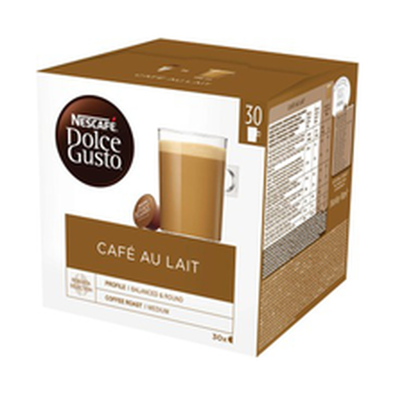 Kohvikapslid Nescafe Dolce Gusto Cafe Au Lait 300 g/30 tk