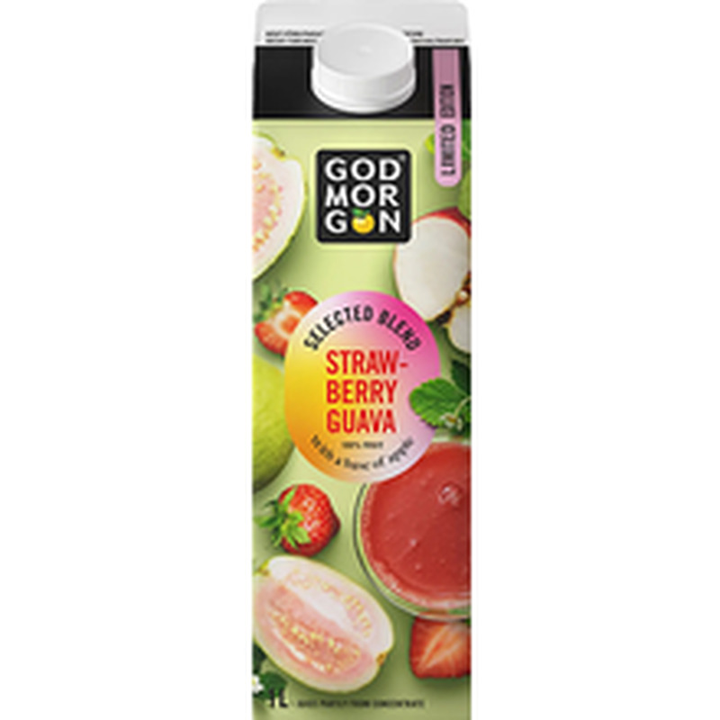 God Morgon maasika-guava mahl 1 l