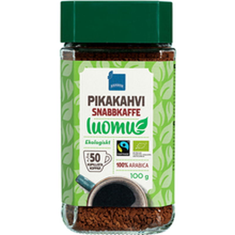 Lahustuv kohv 100 g, Organic