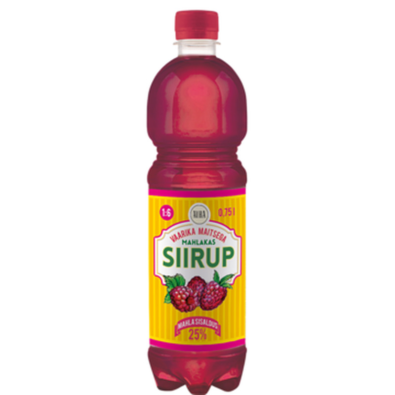 Siirup Vaarikas, AURA, 750 ml