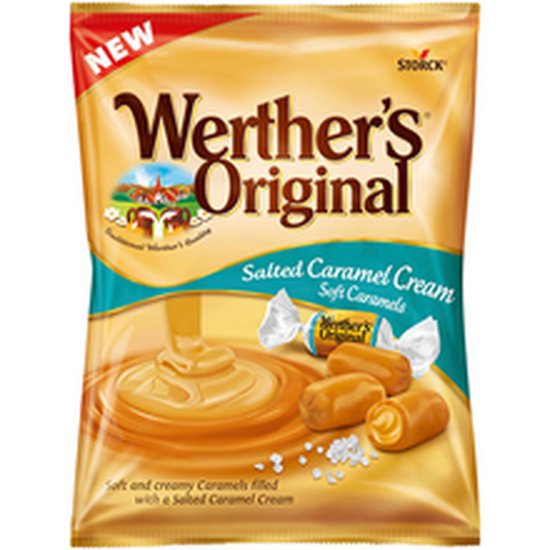 Werther´s Original kommid soolakaramelliga 125g