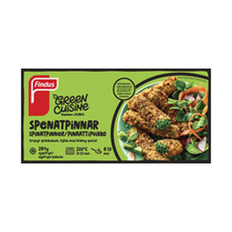 Green Cuisine spinatipulgad 284g