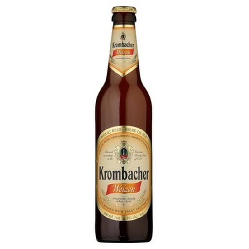 KROMBACHER õlu Weizen hele 5,3% 50cl (pudel)