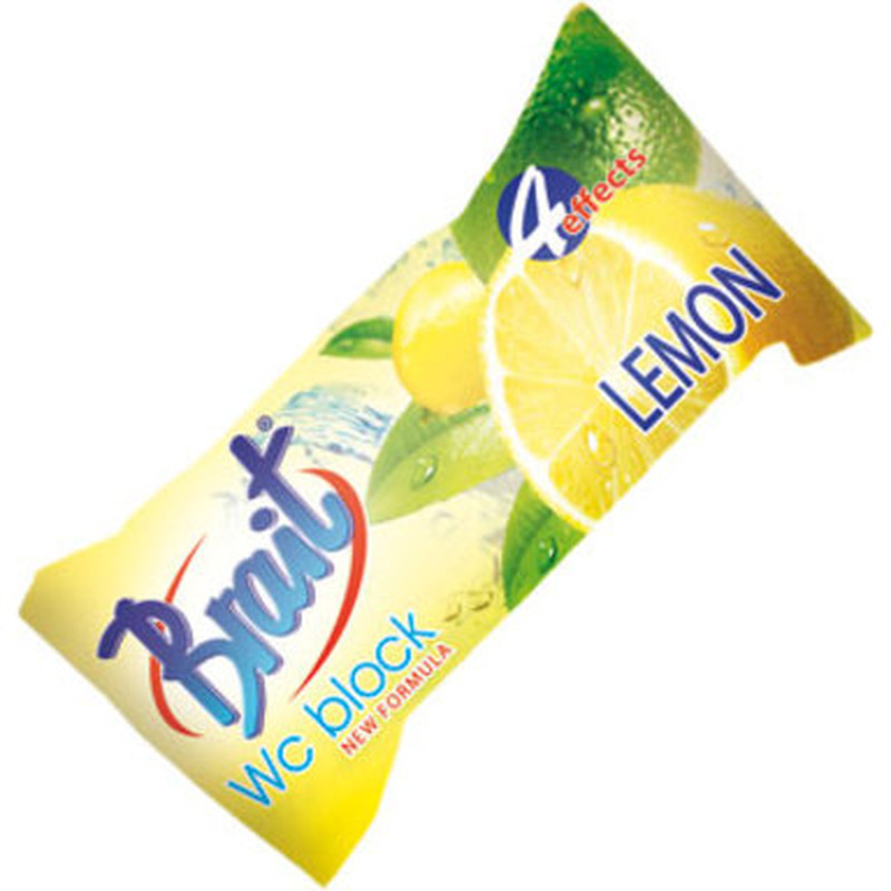 BRAIT 4in1 WC värskendusseep Lemon 40g (täide)