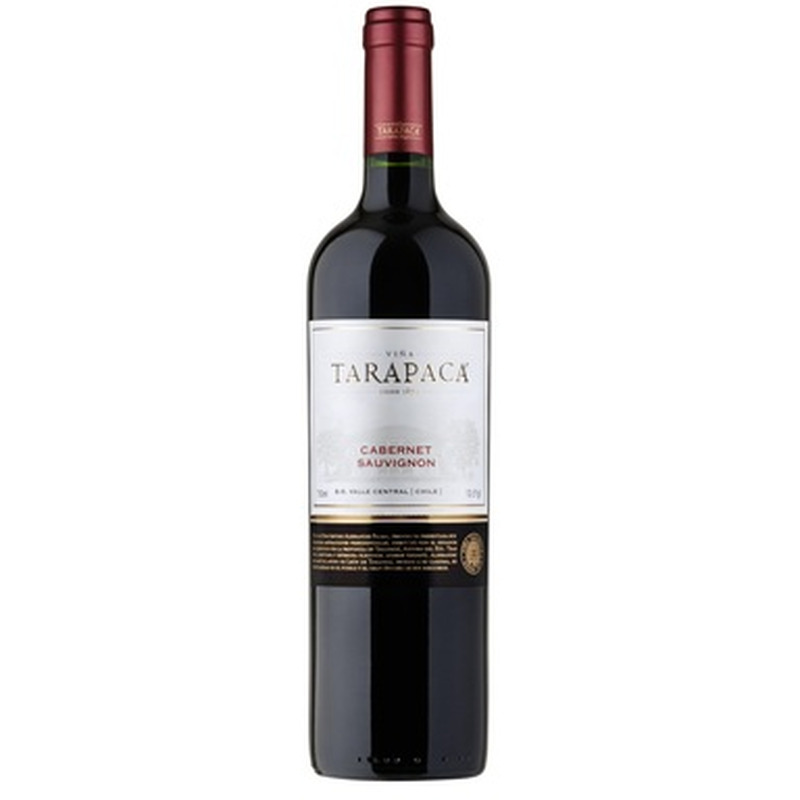 TARAPACA Cabernet Sauvignon 13,5% 75cl (punane, kuiv)