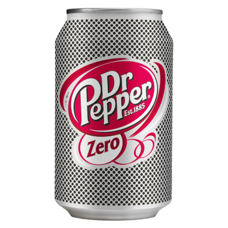 Karastusjook Dr.Pepper Zero magusainetega 0,33l purk