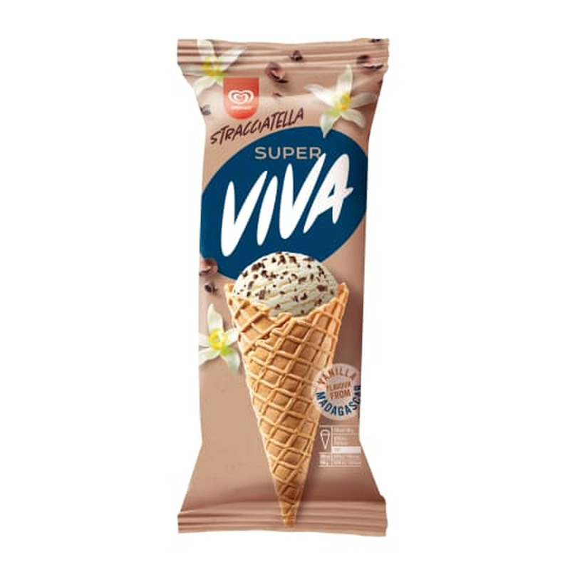 Jäätis Stracciatella Super Viva 170ml/96g