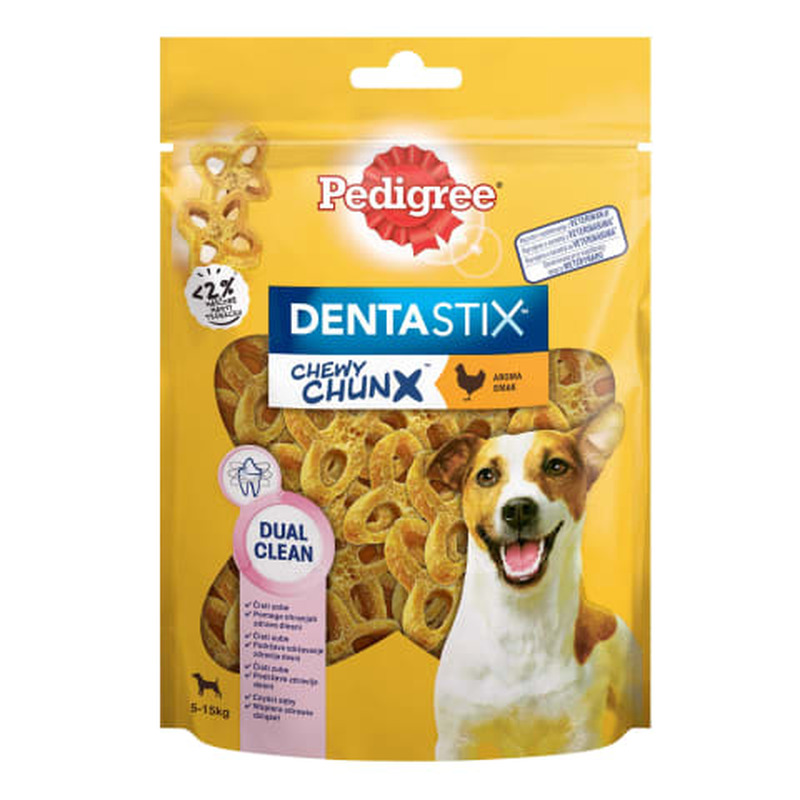 Närimispulk koerale kanamaitselised Pedigree Dentastix Mini 68g