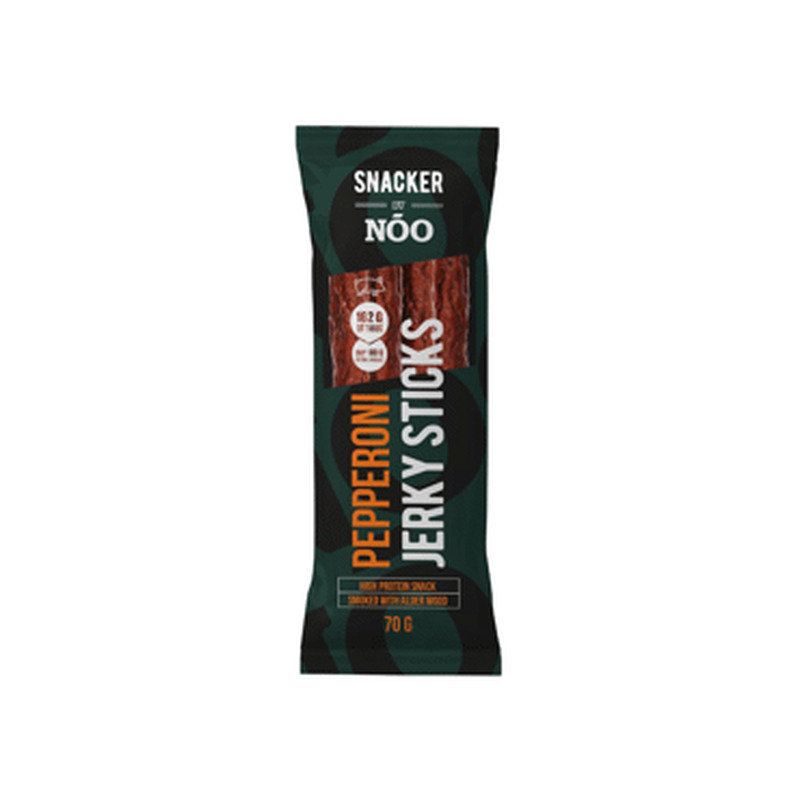 Pepperoni Jerky Sticks, NÕO, 70g