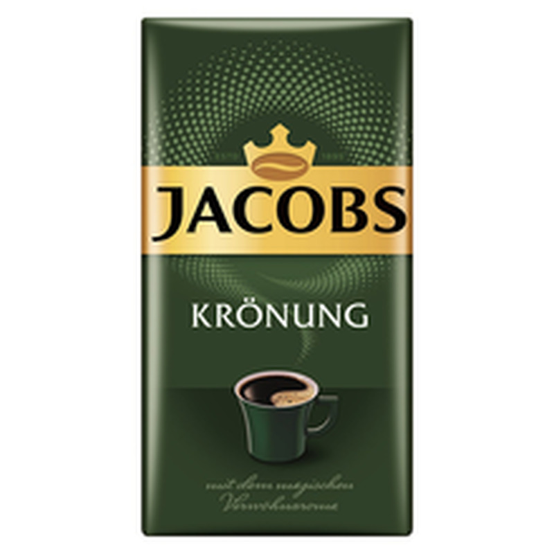 Jahvatatud kohv Krönung, JACOBS, 500 g