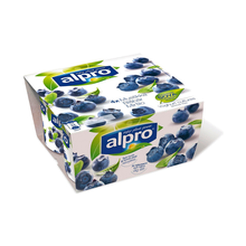 Alpro mustikamaitseline hapendatud sojatoode 4x125g