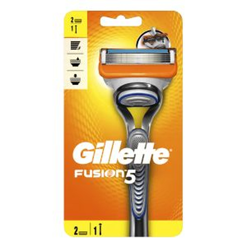 Raseerija Fusion + 2 tera, GILLETTE, 1 kmpl