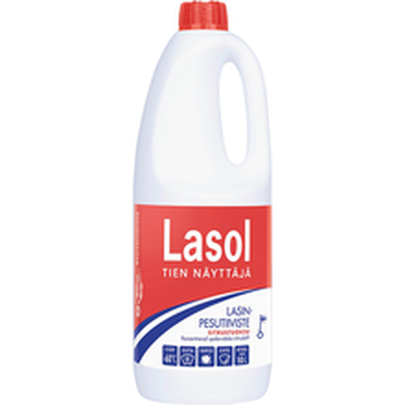 Klaasipesuvedeliku kontsentraat Lasol 100 2 l, tsitrus