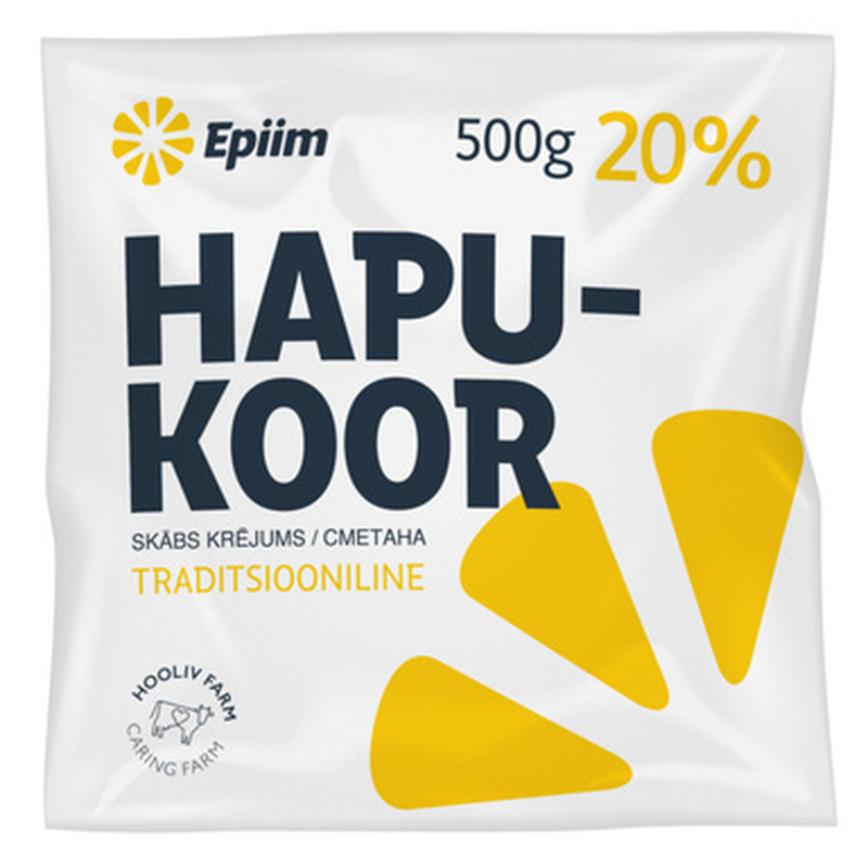 Hapukoor 20%, E-PIIM, 500 g