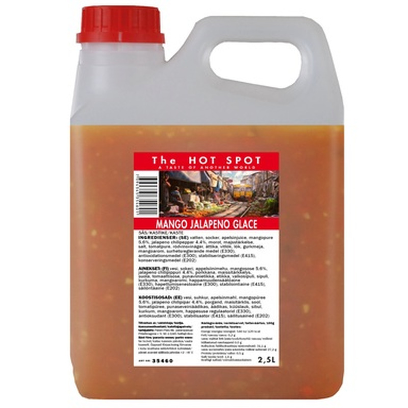 THE HOT SPOT Mango-Jalapeno kaste 2,5l