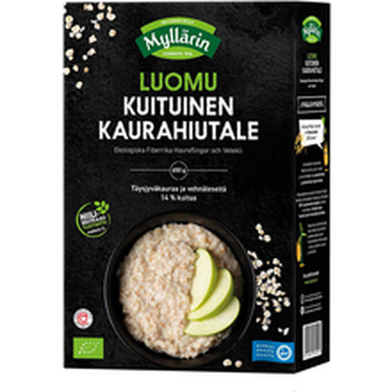 Myllärin ökoloogilised kaerahelbed nisukliidega 650 g