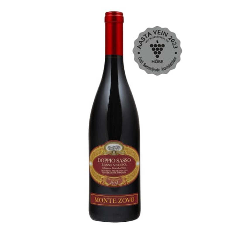 Kaitstud geograafilise tähisega vein Monte Zovo Doppio Sasso Rosso 14%vol 0,75l