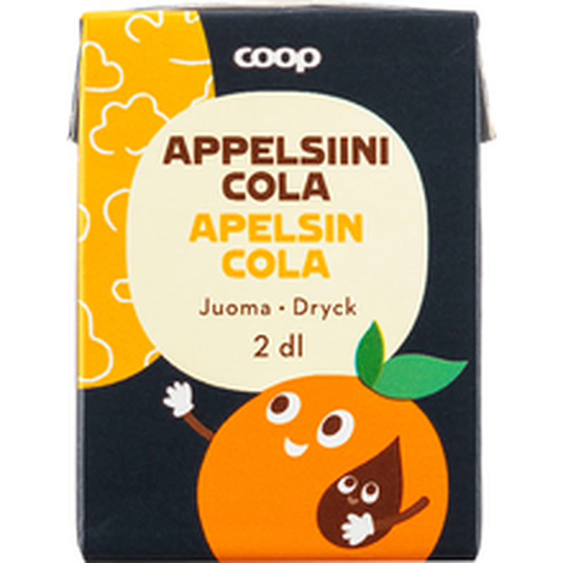 Coop apelsini-koola jook 200ml