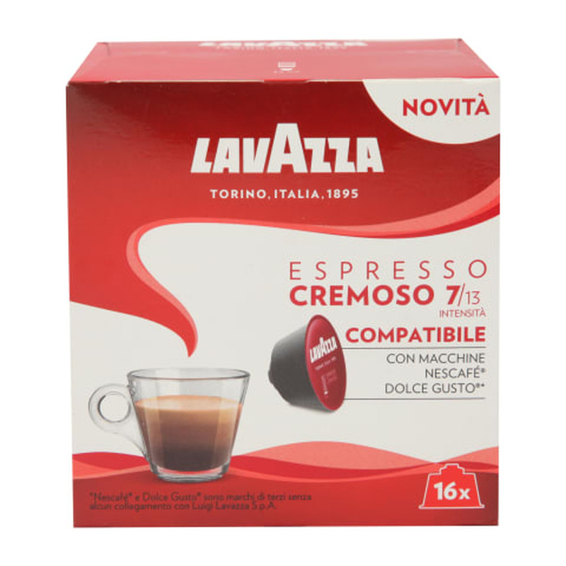 Kohvikapslid Compatible Espresso Cremoso Lavazza 16tk