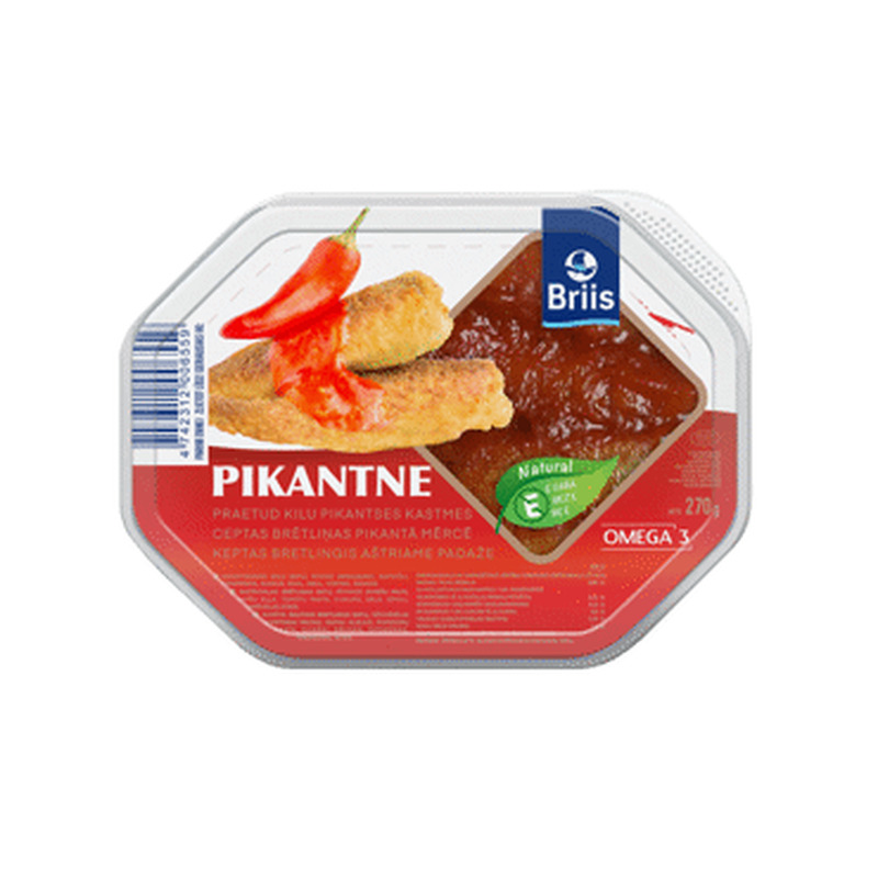 Praetud kilu pikantne BRIIS, 270g