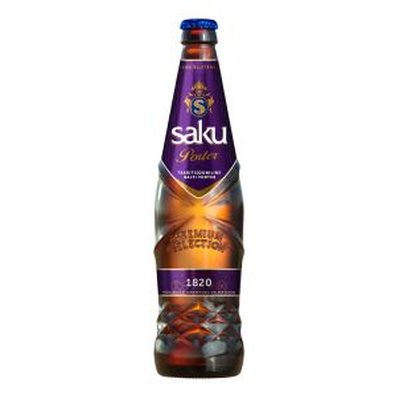 Õlu Porter, SAKU, 500 ml pudel