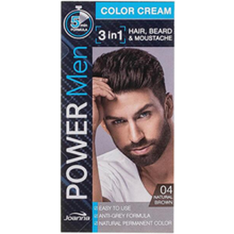 Juuksevärv Power Men 4 Natural Brown