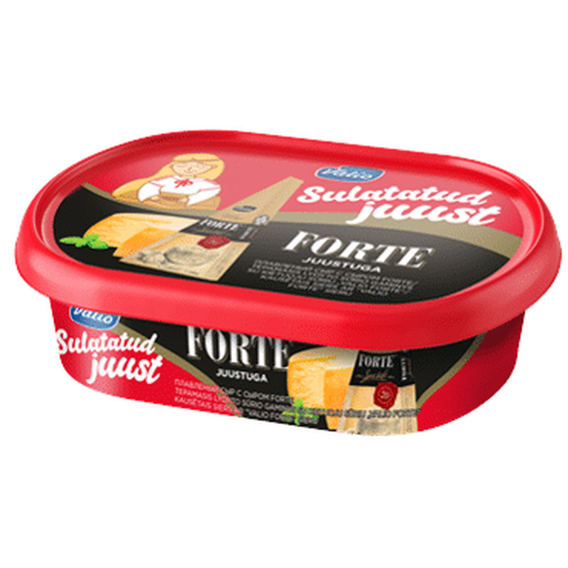 Sulatatud juust VALIO Forte juustu,185g