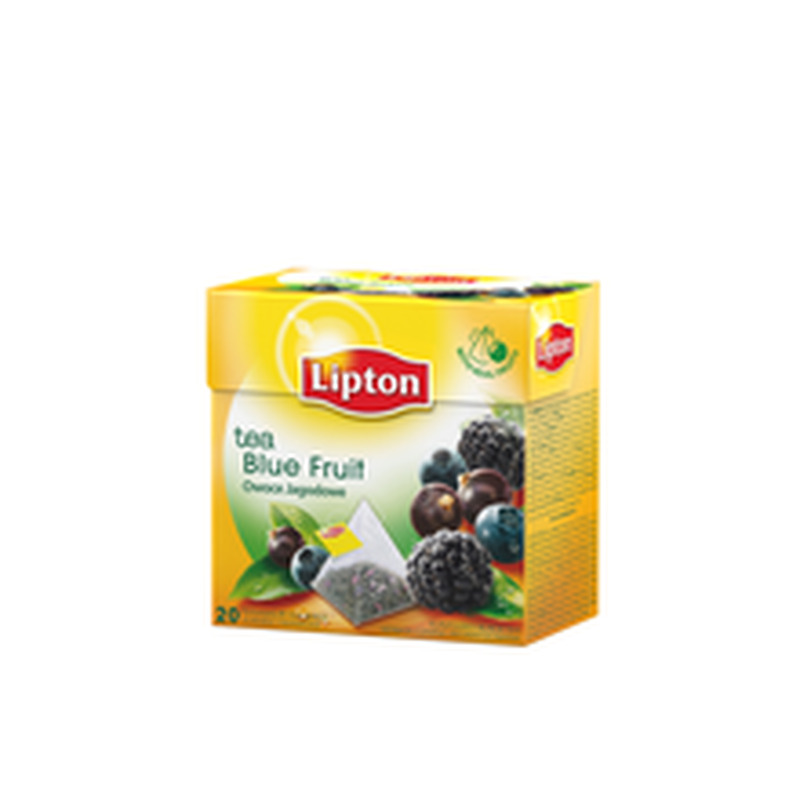 Must tee siniste marjadega püramiid kotis 20pk, LIPTON, 36 g