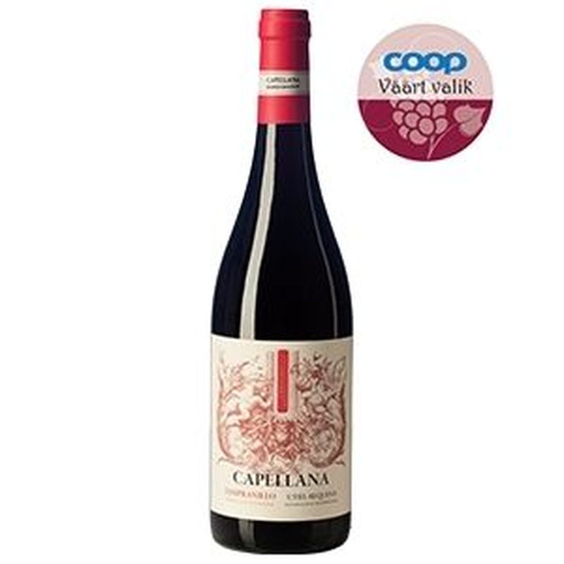 Capellana Tempranillo Ecologic 0.75L punane vein