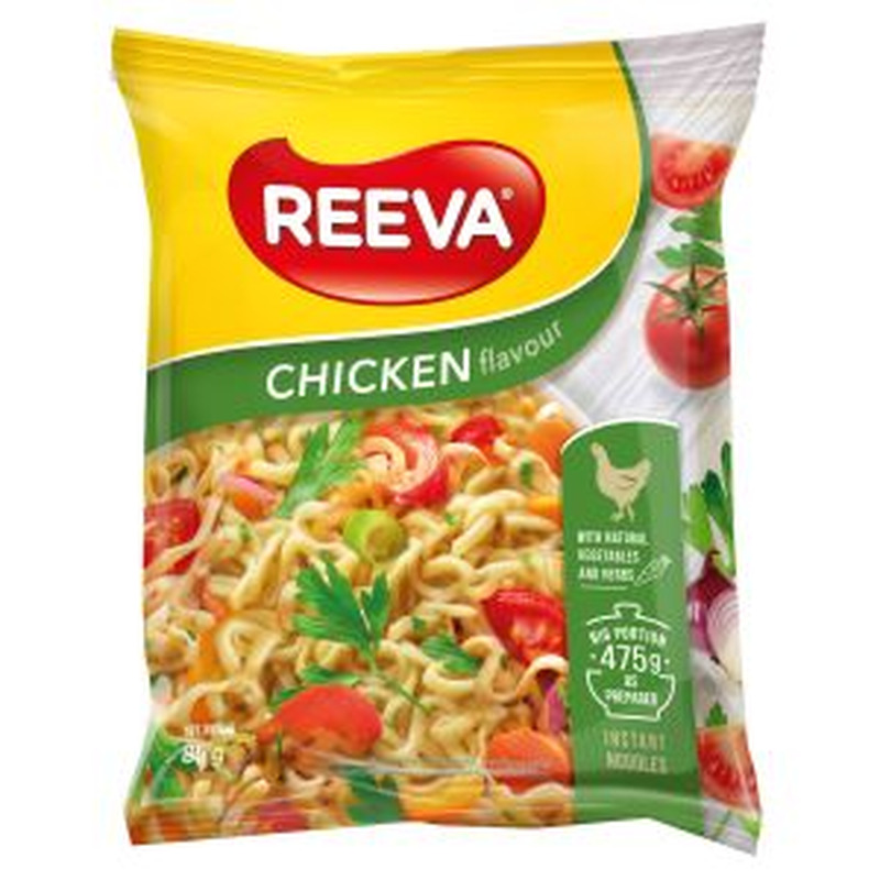 Kiirnuudlid kanamaitselised, REEVA, 85 g