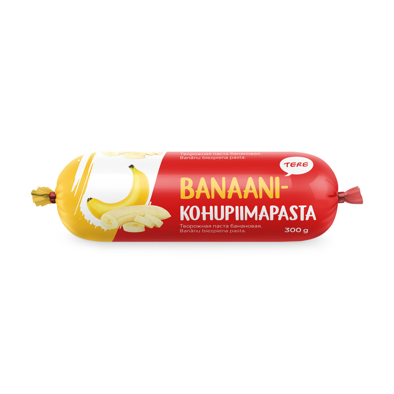 Kohupiimapasta banaanitoru, TERE, 300 g