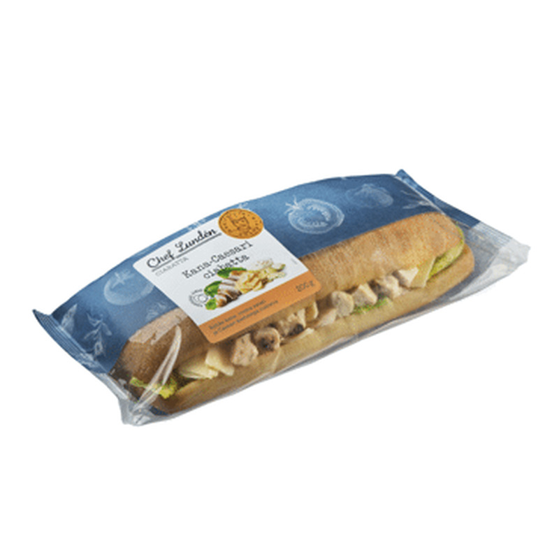 Kana-caesari ciabatta CHEF LUNDEN, 200g