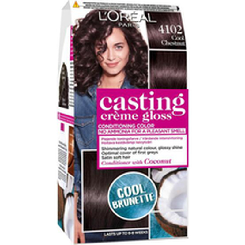 Poolpüsivärv Casting Crème Gloss 4102 Cool Chestnut