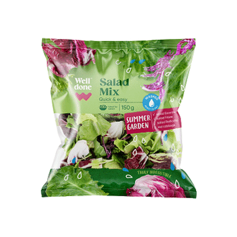 Salatisegu Summer Garden WELL DONE 150g