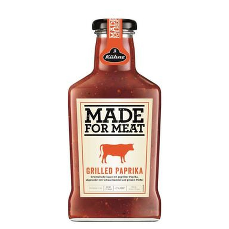 KÜHNE Made For Meat Grillitud paprika kaste 375ml