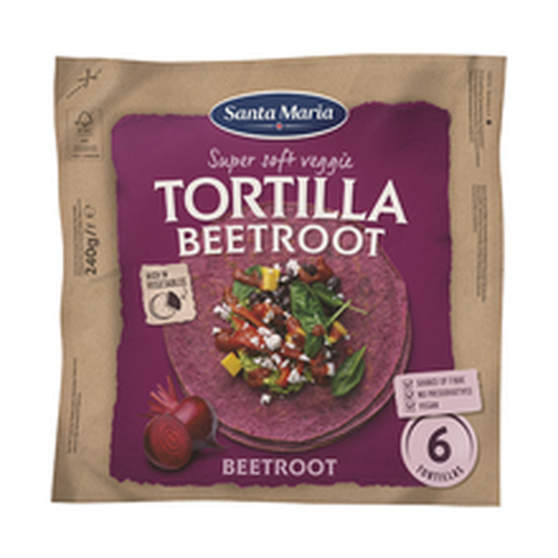 Santa Maria peeditortilja, 6 tk 240 g