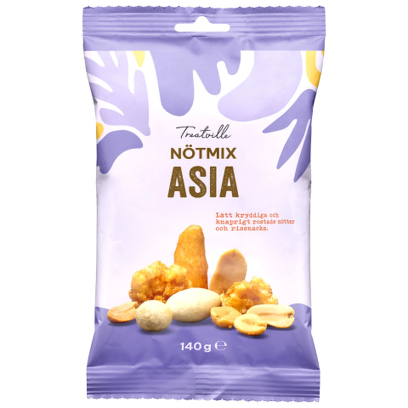 Pähkli ja suupiste segu Ica Asia 140g