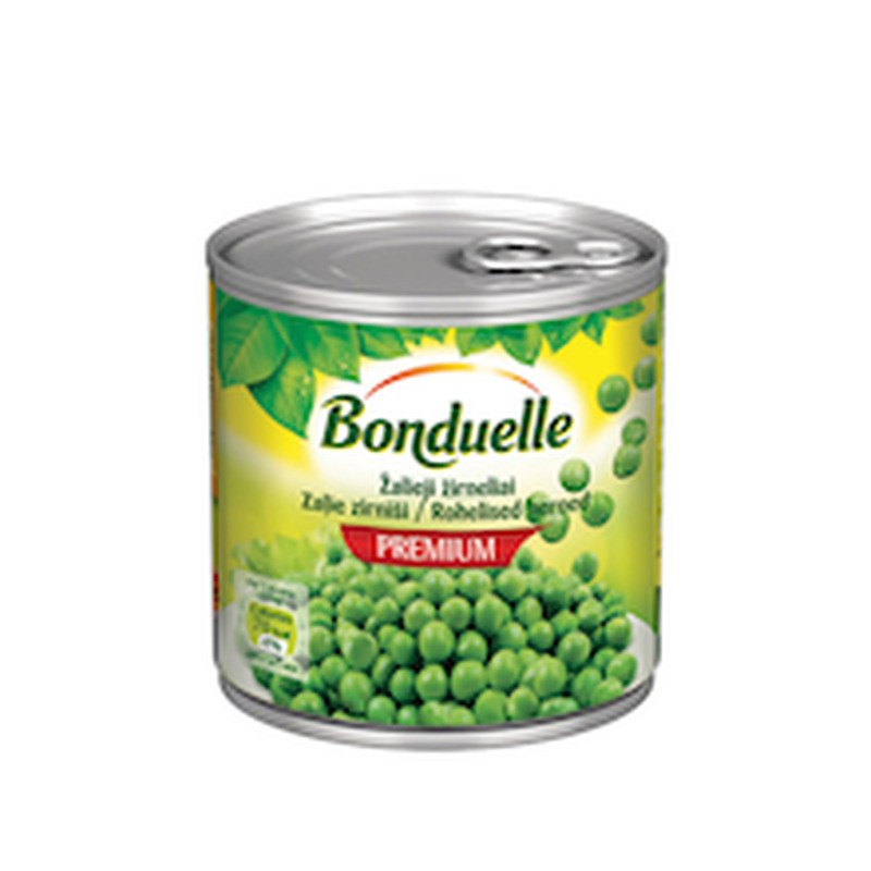 Roheline hernes, BONDUELLE, 425 ml