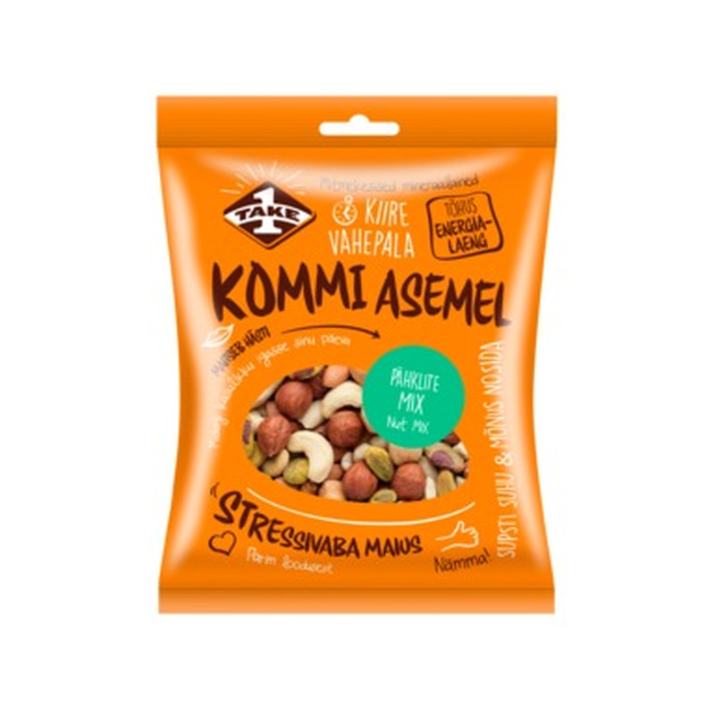 TAKE 1 KOMMI ASEMEL Pähklite mix 100g