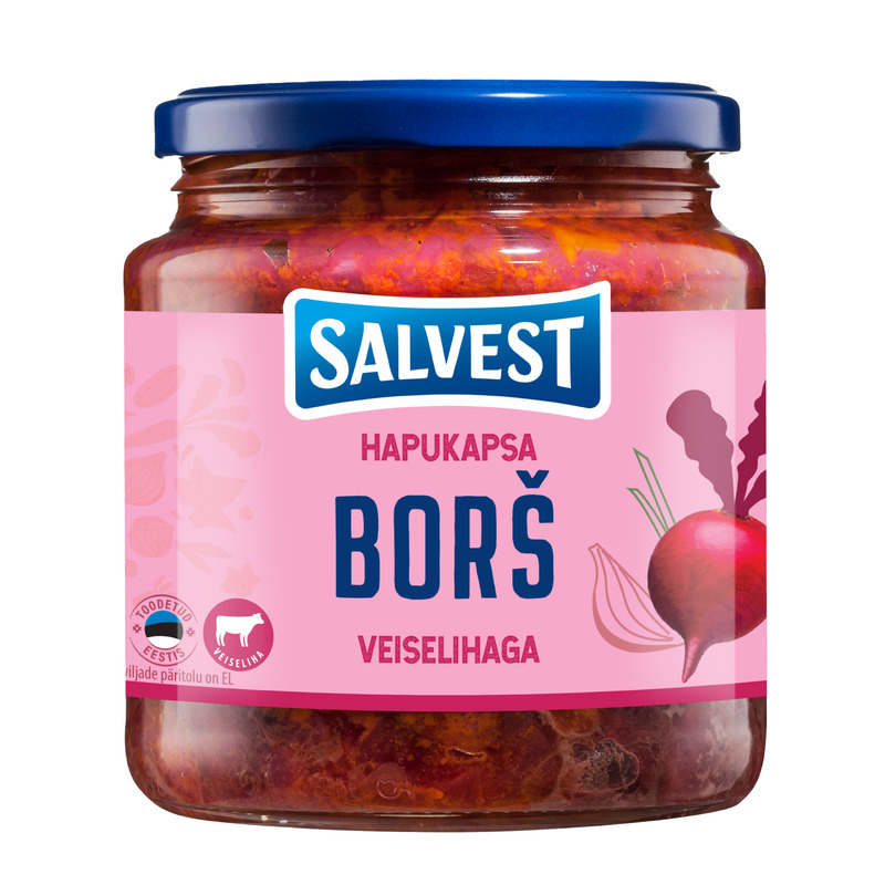 Hapukapsaborš veiselihaga, SALVEST, 530 g