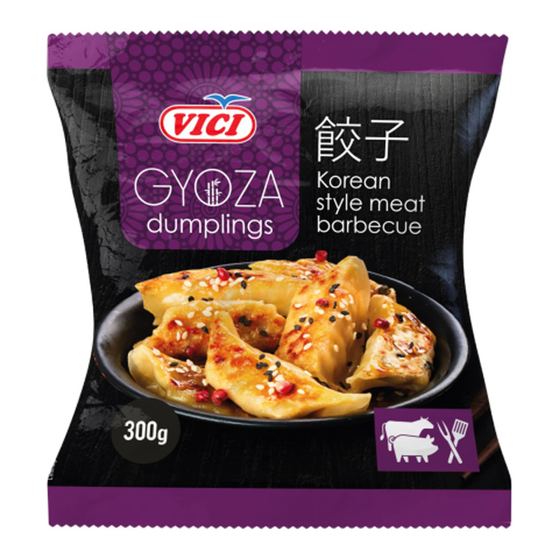 Pelmeenid BBQ lihaga Korea stiilis Gyoza Vici 300g