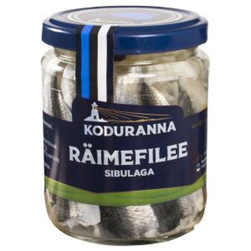 Koduranna Räimefilee sibulaga 270g