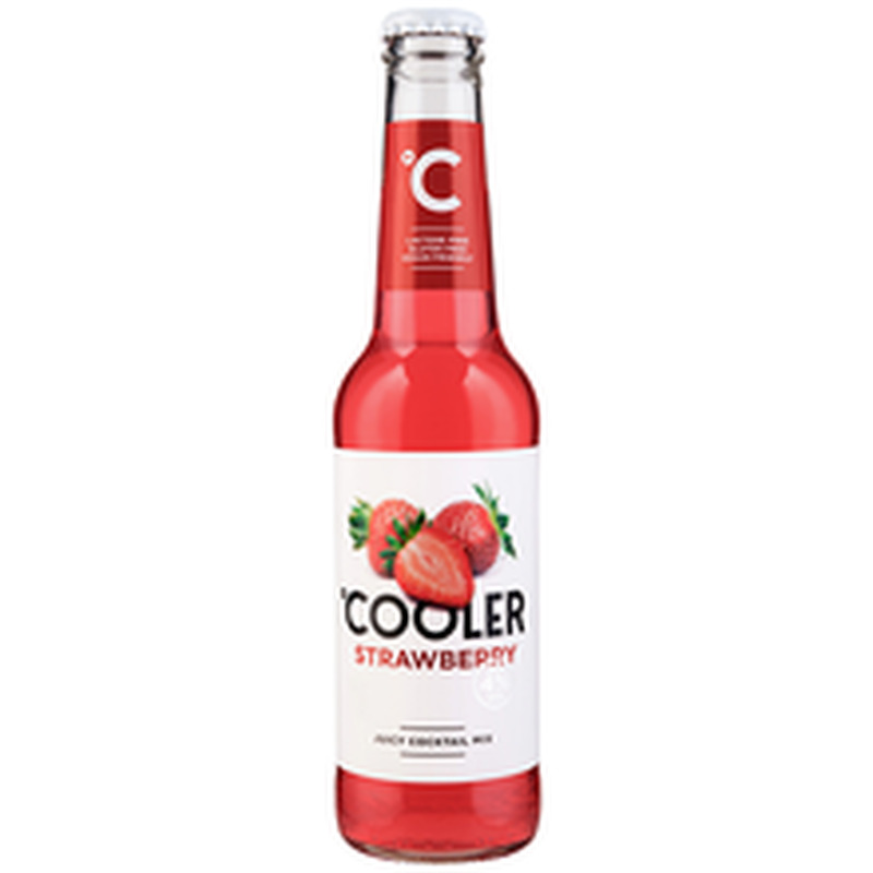 Long drink Strawberry, COOLER, 275 ml