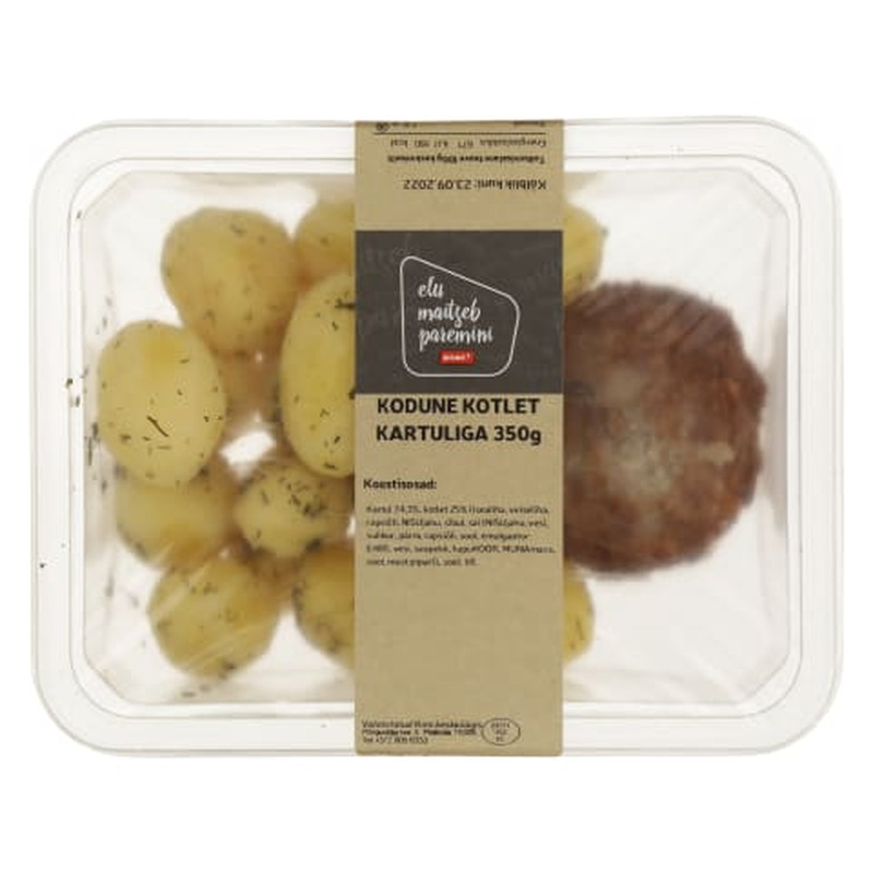 Kodune kotlet kartuliga 350 g