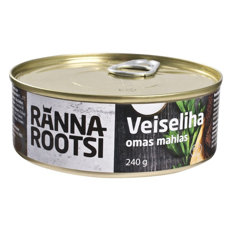 Veiseliha konserv, RANNAROOTSI, 240 g