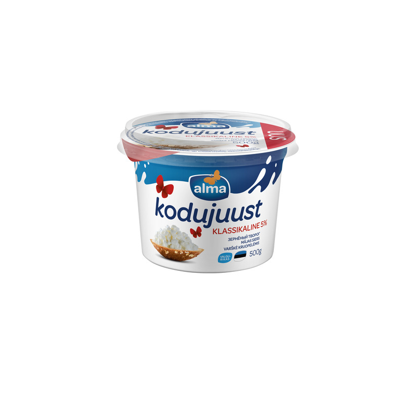 Kodujuust 5%, VALIO ALMA, 500 g