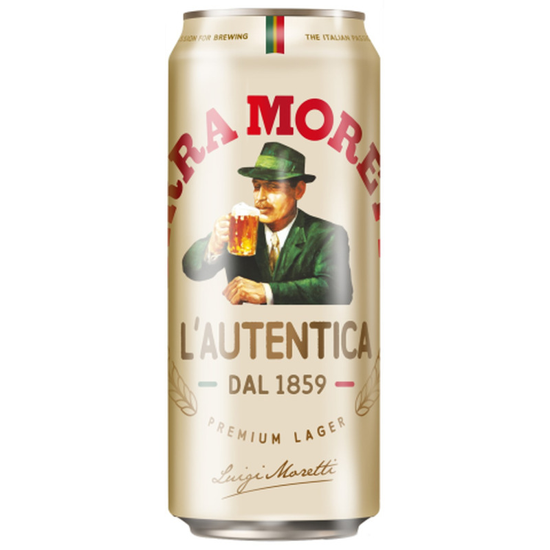 Õlu Birra Moretti 4,6%vol 0,5L prk