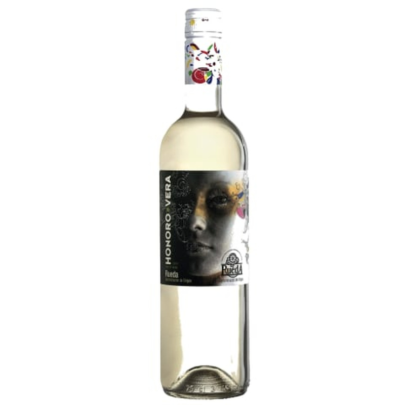 Kaitstud päritolunimetusega vein Honoro Vera Blanco Rueda 13,5%vol 0,75l