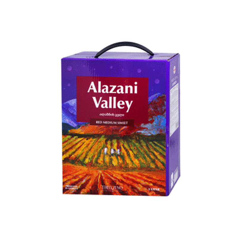 GT vein Alazani Valley punane 3L