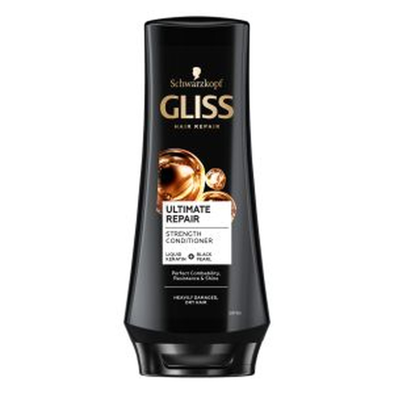 Palsam Ultimate Repair väga kahjustatud ja kuivadele juustele, GLISS, 200 ml